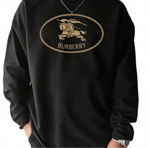 Camiseta de Manga Larga con Estampado Gráfico de Algodón Premium para Hombre, 260 Gramos, Diseño Único con Letras, Elegante, Cómoda, Informal, Suave y Transpirable - Product Image 4