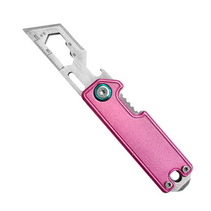 Porte-clés multifonctionnel 10-en-1 EDC personnalisé avec logo, ouvre-boîte et outil polyvalent - Product Image 6