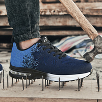Chaussures de sécurité pour hommes et femmes en composite léger et respirant à bout en acier avec dessus en fourrure pour le sport d'hiver