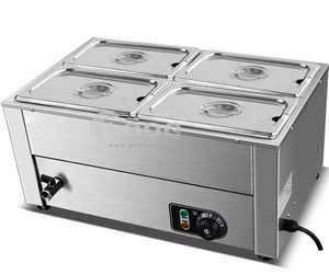 Attrezzatura ristorante Fast Food Buffet scaldabagno elettrico macchina rinvenimento <span class=keywords><strong>cioccolato</strong></span> acciaio inox Bain Marie - Product Image 1