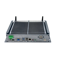 Barato sin ventilador Industrial Mini PC Intel Celeron N3050 N3700 J4125 Dual Nics RJ45 4K Dual Lan Mini ordenador 24x7 Watchdog