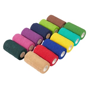 7.5cm * 4.5m thị trường y tế tự dính băng đàn hồi nhiều màu tự dính băng dính - Product Image 3