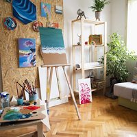 Toile tendue imperméable de haute qualité, toile vierge 40 x 50, toile tendue pour peinture, toile tendue 16x20 pour peinture acrylique