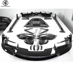 อะไหล่ตกแต่งรถยนต์ MSY Style Auto Parts ชุดกันชนคาร์บอนไฟเบอร์แบบแห้งรุ่นใหม่ สำหรับ SF90 - Product Image 1