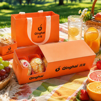 Boîte à tiroir coulissant en carton blanc biodégradable de qualité alimentaire avec logo personnalisé pour l'emballage de macarons et de beignets