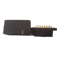 MINI carcasa de enchufe OBDII, conector OBD2 de 16 Pines, adaptador OBD II, conector J1962, color negro, 327