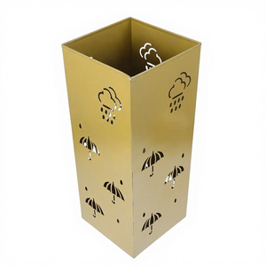 <span class=keywords><strong>Portaombrelli</strong></span> Moderno <span class=keywords><strong>in</strong></span> <span class=keywords><strong>Ferro</strong></span> di Alta Qualità, Colore Oro, per Interni, Ufficio, Hotel, Casa, Soggiorno, con Capacità Bilaterale - Product Image 3