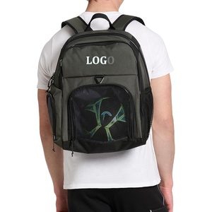 Borsa Sportiva Personalizzata Premium per Allenamento, Zaino per <span class=keywords><strong>Calcio</strong></span>, Pallavolo, Basket con Scomparto per Pallone - Product Image 2