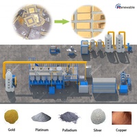 Máquina de refinación de Fundición de Oro de metales preciosos