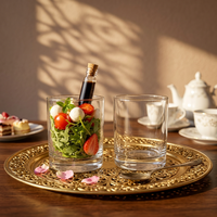 Gobelets à salade en verre transparent, coupes individuelles pour parfait, coupes à dessert aux fruits, récipients de service réutilisables pour mariage