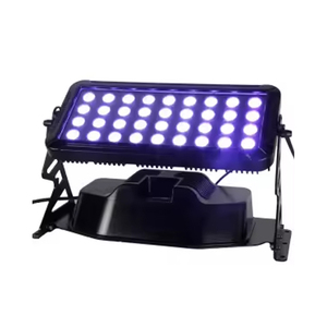 MITUSHOW Reflectores de 36 LED a todo color para exteriores, impermeables, para puesta en escena, iluminación RGBW, proyectos de haz de bombilla láser emisor - Product Image 1