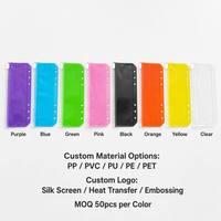 Kaplo A5/A6 - Fundas Transparentes de PVC con Cierre de Cremallera y 6 Orificios, Bolsas Impermeables para Documentos, para Archivadores de Anillas y Hojas Sueltas