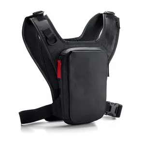 Benutzer definierte hochwertige schlanke Schnee Brusttasche Packung Gürtel tasche Wasserdichte Herren Tactical Sling Brusttasche Weste Brusttasche