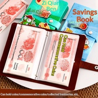 Libreta de ahorro de fieltro de alta calidad, organizador de efectivo, libro de contabilidad, diario de coleccionables, carpeta para ahorro de dinero