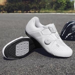 Chaussures de vélo pour le commerce extérieur, chaussures de cyclisme pour hommes et femmes, route/vTT, respirantes, semelle rigide, vente en gros - Product Image 1