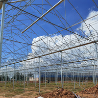 Connecteur de profil de serre en métal galvanisé pour joint de structure de serre commerciale, résistant à la corrosion, montage facile
