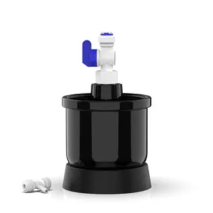 Mini serbatoio di acqua di plastica di pressione piccolo serbatoio di acqua pressurizzato per il serbatoio meno sistema di osmosi inversa con valvola a sfera 1/4