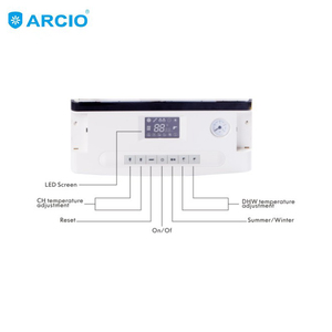 Wifi Thông Minh Ứng Dụng Điều Khiển Cổ Điển Kích Thước Lớn Tùy Chỉnh 32kw Treo Tường Gas Nồi Hơi Gas Combi Nồi Hơi Cho Nhà Sưởi Ấm Gas Nồi Hơi - Product Image 5