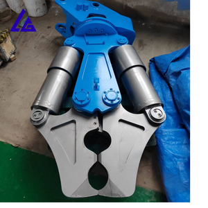 Cisaille hydraulique de qualité supérieure, réduction des opérations de post-traitement, durée de vie prolongée avec dents interchangeables pour excavatrice DX255 - Product Image 2