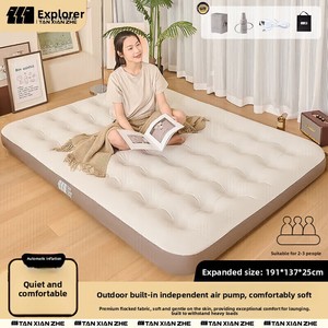 Matelas <span class=keywords><strong>Gonflable</strong></span> Personnalisé avec Pompe Intégrée, Pliable, Moderne, pour Chambre, Salon, Hôtel, Extérieur, Parc, Camping - Product Image 5