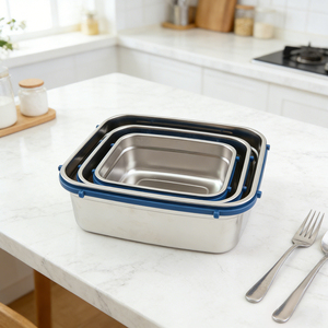 Boîtes à bento avec couvercles, étanches, chauffables, pour le stockage des aliments, préparation de collations pour enfants et adultes, boîtes à repas, transporteurs de repas - Product Image 3