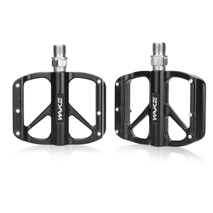 Pedal de Bicicleta WAKE 9/16, <span class=keywords><strong>Plataforma</strong></span> Ligera de Aleación de Aluminio con 12 Pines Antideslizantes para Bicicletas BMX y de Montaña - Product Image 1