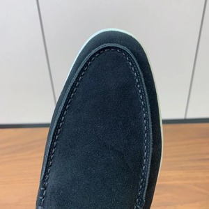 Zapatos de diseñador premium para hombre, para caminar y conducir, de lujo, de piel de oveja, de gamuza, planos, casuales, sin cordones, mocasines unisex, al por mayor. - Product Image 5