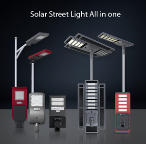 Illuminazione stradale solare industriale di alta qualità 40W 60W 80W 100W luce solare per esterni lungo tempo di illuminazione da giardino - Product Image 4