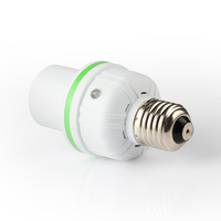 Support d'ampoule LED E27 220V PBT à vis, détecteur de mouvement infrarouge PIR, support de lampe infrarouge