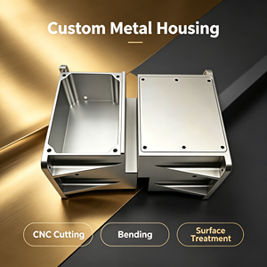 Componenti di Precisione Lavorati a CNC su Misura, Involucro per Controller di Acquisizione Segnali per Apparecchiature di Automazione Industriale - Product Image 3