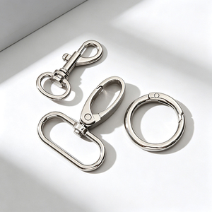 Anillo Metálico de Venta Caliente con Cierre Circular para Abalorios de Bolsos, Llaveros y Accesorios de Herrajes para Correas de Mascotas - Product Image 2