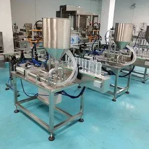 Hot sell juice screw capping filler/ plastic bottle filling capping machine with better price