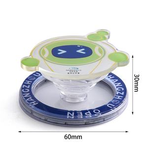 Soporte para Teléfono con Cojín de Aire de Color Verde Azul Acrílico, Precio Bajo Directo de Fábrica - Product Image 5