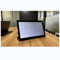 Terminal de escritorio táctil capacitivo en forma de L de 14 pulgadas con opción POE Android/Linux Interfaz USB Serial y DVI Nuevo producto WiFi BT