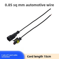 Connecteur Étanche pour Voiture, Prise AMP Mâle/Femelle, Contact en Cuivre Plastique, Terminal de Câblage Automobile