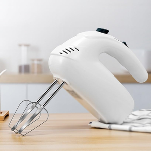 Batidora de mano eléctrica de 350W con función de batido rápido en 30s, autoportante, para repostería, 5 velocidades, batidora de huevos eléctrica doméstica de acero inoxidable - Product Image 5