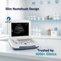 EURVET Vet Laptop Full Digital Medical Ultrasound Vet Convex Array Probe Ultrasound Scan Machine