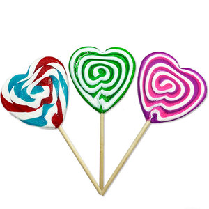 Bonbons durs Halal à saveur de fruits assortie <span class=keywords><strong>Sucette</strong></span> en forme de cœur multicolore Saint Valentin le sexe opposé Amour <span class=keywords><strong>Sucette</strong></span> - Product Image 4