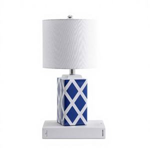 Elegante Lámpara de Mesa LED Moderna con Incrustaciones de Hueso, Hecha a Mano, Premium, AC E26, Regulable, Ecológica, de Tradebyd - Product Image 1