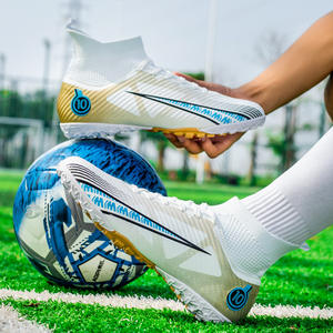 Tacos <span class=keywords><strong>de</strong></span> Fútbol Profesionales, Económicos, Originales, Plateados, para Entrenamiento, Césped Deportivo, Suaves, Ligeros, Atléticos, para Hombre y Mujer - Product Image 2