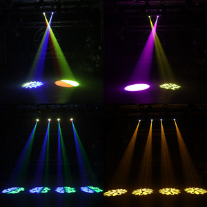 Projecteur Gobo 30W Spot LED <span class=keywords><strong>Mini</strong></span> Musique Tête Mobile Manuel Avec Bande Lumineuse - Product Image 6