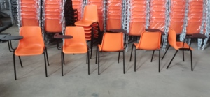 <span class=keywords><strong>Sedia</strong></span> Impilabile in Plastica con Tavoletta Scrittoio, Capacità 270 kg, per Aule Scolastiche e Progetti Educativi - Product Image 3