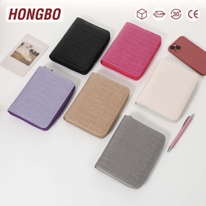 Etsy Ins TK Meilleure vente en cuir de crocodile 6 anneaux A7 Classeur économique comme agenda Planner Couverture d'autocollants et enveloppes à monnaie disponibles - Product Image 1