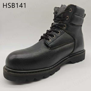 Chaussures de sécurité ZYF, anti-rayures, en cuir embossé haut de gamme, avec semelle extérieure en caoutchouc Goodyear, pour environnements humides HSB141 - Product Image 2