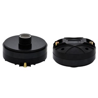 Driver Tweeter Plastik Diafragma Titanium 1,75 inci, Horn Loudspeaker, Driver Horn Kompresi HF