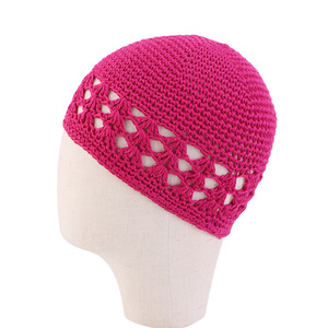 قبعة <span class=keywords><strong>Kufi</strong></span> للبيع بالجملة للرجال قبعة <span class=keywords><strong>Kufi</strong></span> متماسكة قبعة الكروشيه قبعة جمجمة للطفل - Product Image 2