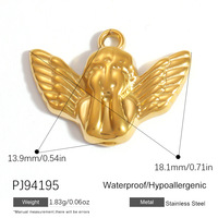 Pendentif amusant YML en acier inoxydable plaqué or et argent, émail, zircon, poisson océanique, cœur, accessoires de bijoux DIY, étanche