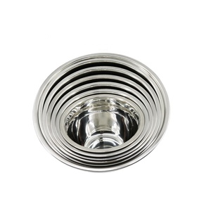 Nhà Máy Bán buôn thép không gỉ tùy chỉnh trộn bát đặt với nắp - Product Image 2