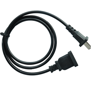 IEC 60320 C13 konnektörü ve iki Pin fiş özel endüstriyel kablo demeti ile güç kablosu - Product Image 2