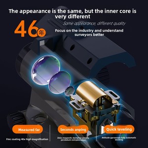 Thiết bị khảo sát kỹ thuật laser chính xác cao công nghiệp dingfeng thiết lập hệ thống cấp độ tự động độ chính xác cực cao kim loại ABS - Product Image 3